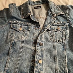 Baccini Studded Denim Jeans Size M